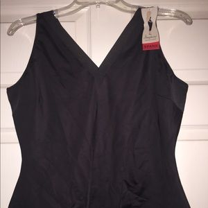 SPANX Black Tank NWT